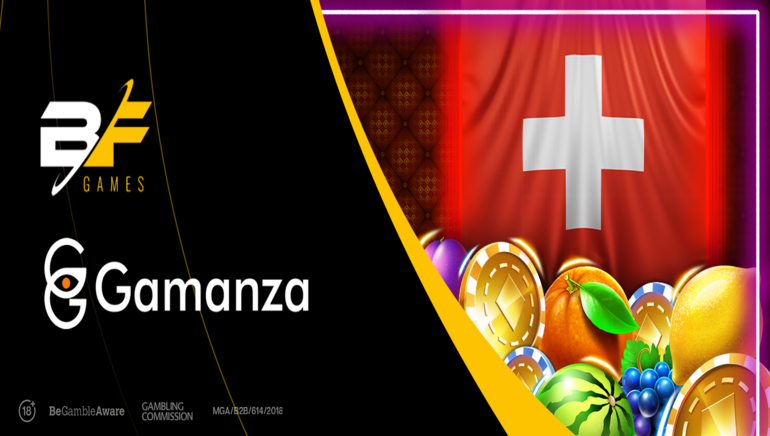 BF Games geht live mit Gamanza-Partnerschaft in die Schweiz