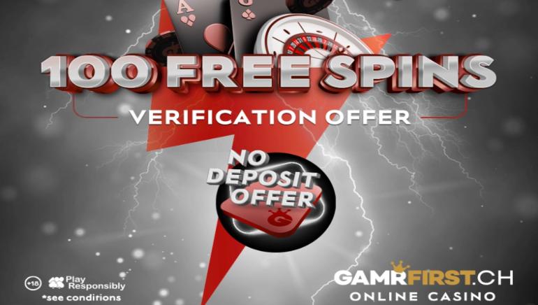 Überraschung im GamrFirst Casino im November: 100 Freispiele und mehr ohne Einzahlung!