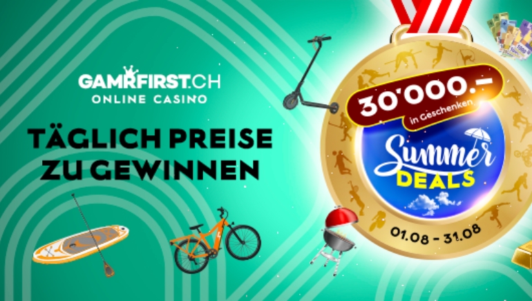 GAMRFIRST Casino enthüllt aufregenden Sommeraktionskalender für 2024