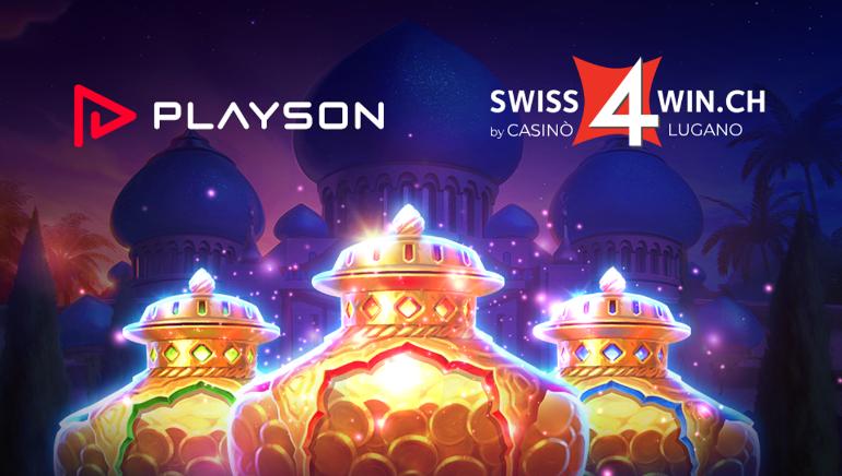 Playson schliesst sich mit Swiss4Win by Casino Lugano zusammen, um das Online-Spielerlebnis in der Schweiz zu verbessern