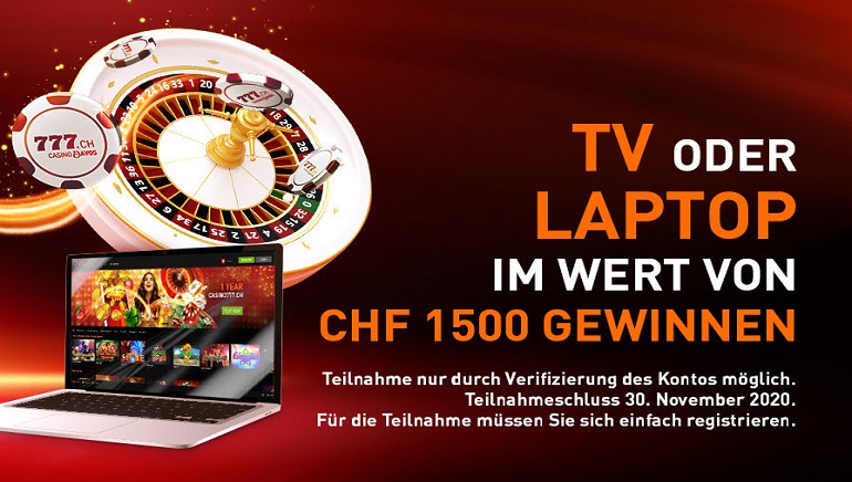 Casino777.ch bietet neuen Spielern ausgefallene Preise